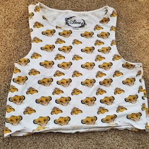 the lion king crop top